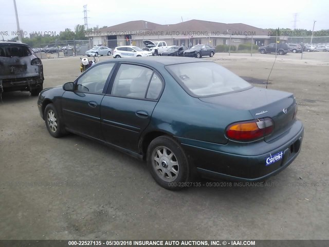 1G1NE52M5WY158115 - 1998 CHEVROLET MALIBU LS 绿色 照片 3
