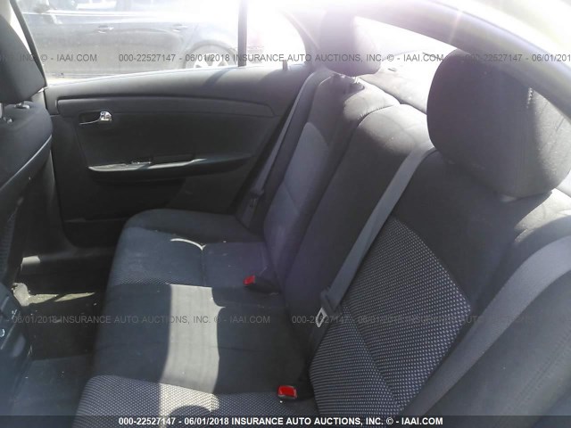 1G1ZC5EU4CF112902 - 2012 CHEVROLET MALIBU 1LT 银色 照片 8