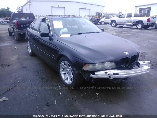 WBADT43433G029323 - 2003 BMW 525 I AUTOMATIC BLACK photo 1