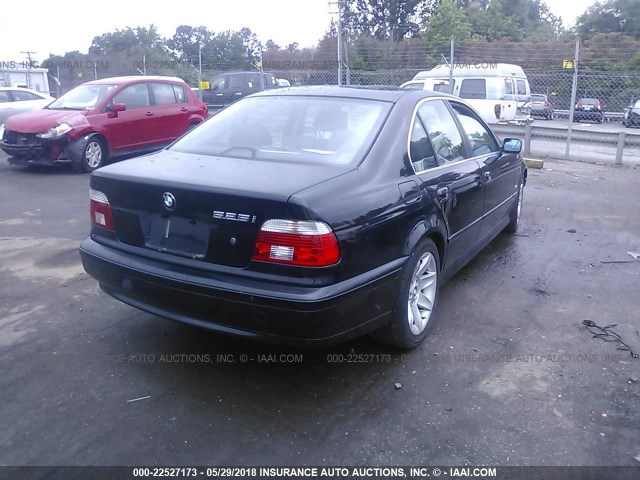 WBADT43433G029323 - 2003 BMW 525 I AUTOMATIC BLACK photo 4
