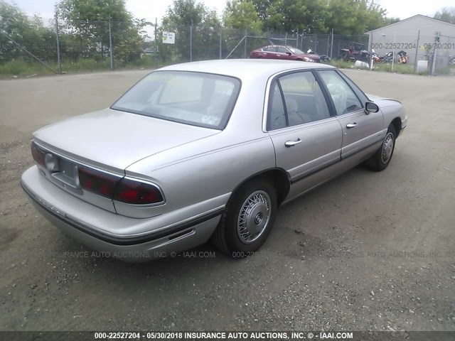 1G4HP52K8VH514001 - 1997 BUICK LESABRE CUSTOM TAN photo 4