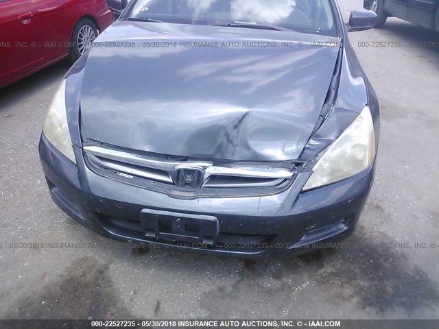 JHMCM56367C016436 - 2007 HONDA ACCORD SE TEAL photo 6