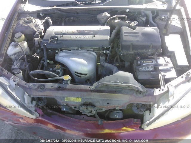 4T1BE32K43U203427 - 2003 TOYOTA CAMRY LE/XLE/SE Qırmızı foto 10