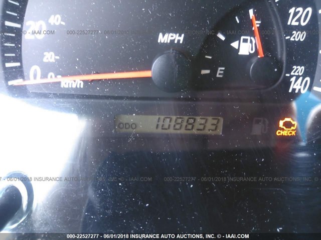 4T1BE32K54U316675 - 2004 TOYOTA CAMRY LE/XLE/SE RED photo 7