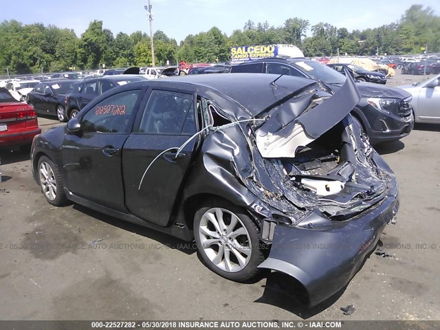 JM1BL1H68A1286285 - 2010 MAZDA 3 S GRAY photo 3