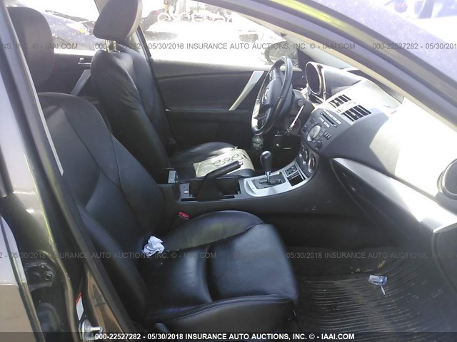 JM1BL1H68A1286285 - 2010 MAZDA 3 S GRAY photo 5