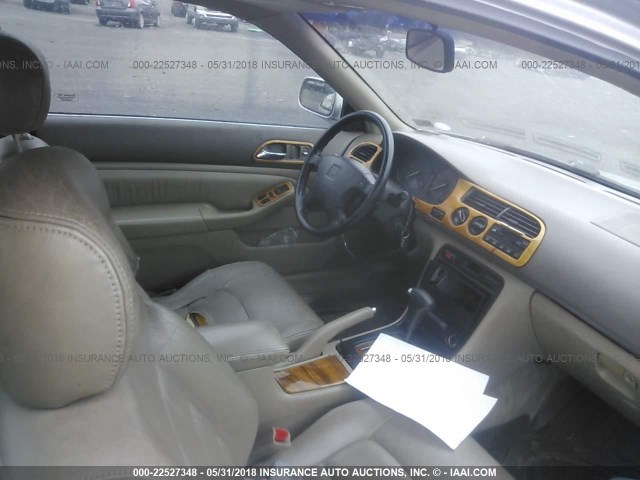 1HGCD7269VA007947 - 1997 HONDA ACCORD EX/EX-R BEIGE photo 5