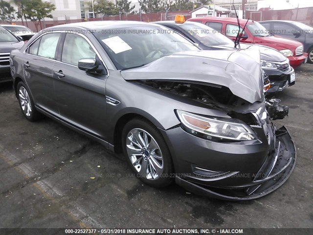 1FAHP2FW0BG187049 - 2011 FORD TAURUS LIMITED GRAY photo 1