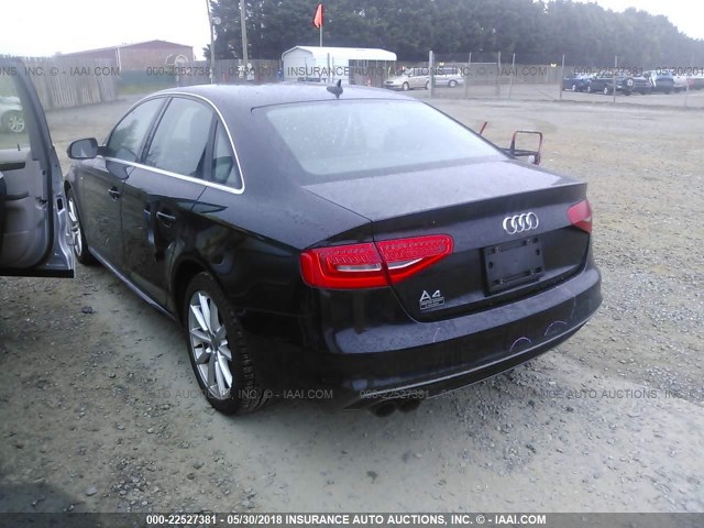 WAUAFAFL5FN002281 - 2015 AUDI A4 PREMIUM BLACK photo 3