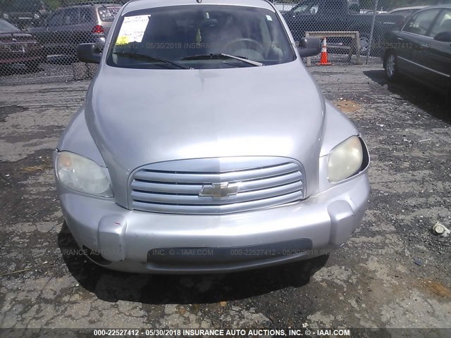 3GNDA13D38S638760 - 2008 CHEVROLET HHR LS ვერცხლისფერი ფოტო 6