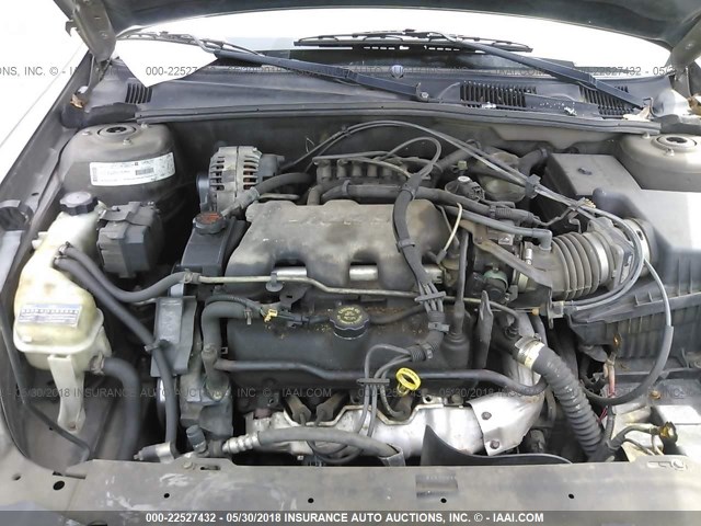 1G1NE52JXY6336461 - 2000 CHEVROLET MALIBU LS BROWN photo 10