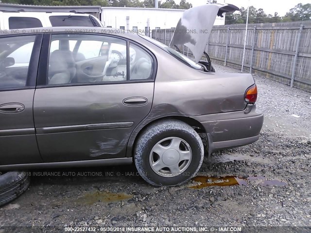 1G1NE52JXY6336461 - 2000 CHEVROLET MALIBU LS BROWN photo 6