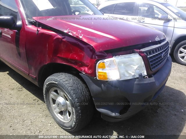 1FMZU62K43ZA52045 - 2003 FORD EXPLORER XLS/XLS SPORT RED photo 6