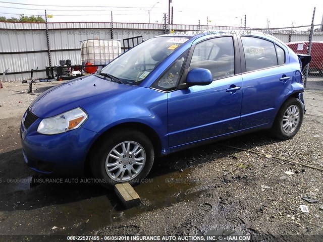 JS2YC5A30C6302511 - 2012 SUZUKI SX4 LE BLUE photo 2