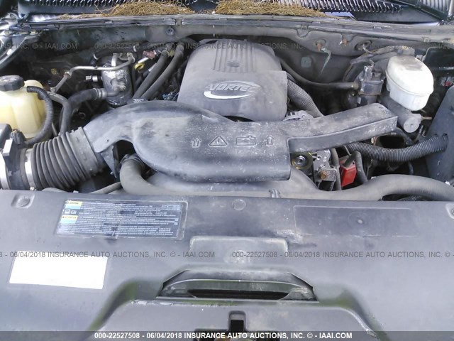 3GNFK16ZX3G347908 - 2003 CHEVROLET SUBURBAN K1500 GREEN photo 10