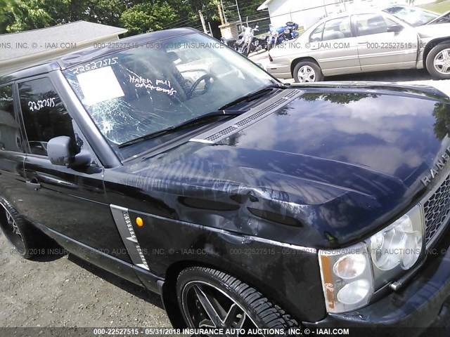 SALME11493A131266 - 2003 LAND ROVER RANGE ROVER HSE BLACK photo 6