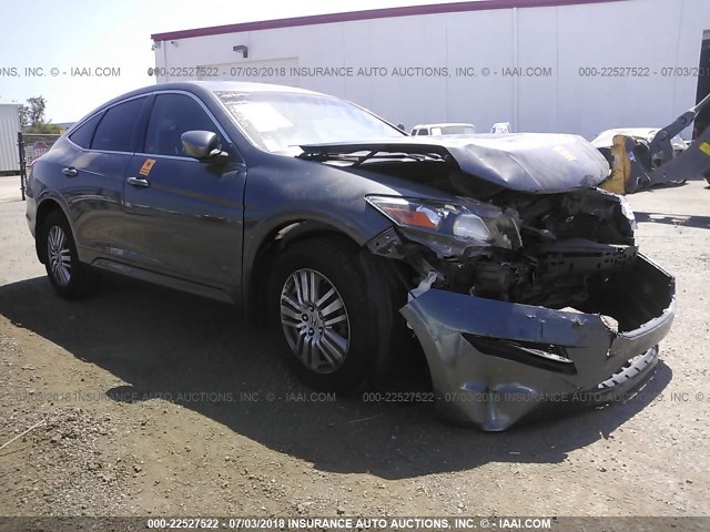 5J6TF3H55CL003194 - 2012 HONDA CROSSTOUR EXL ნაცრისფერი ფოტო 1