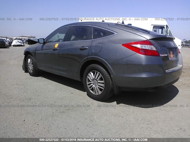 5J6TF3H55CL003194 - 2012 HONDA CROSSTOUR EXL ნაცრისფერი ფოტო 3