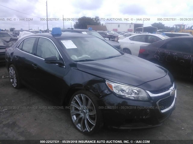 1G11C5SL5FF180655 - 2015 CHEVROLET MALIBU 1LT ნაცრისფერი ფოტო 1