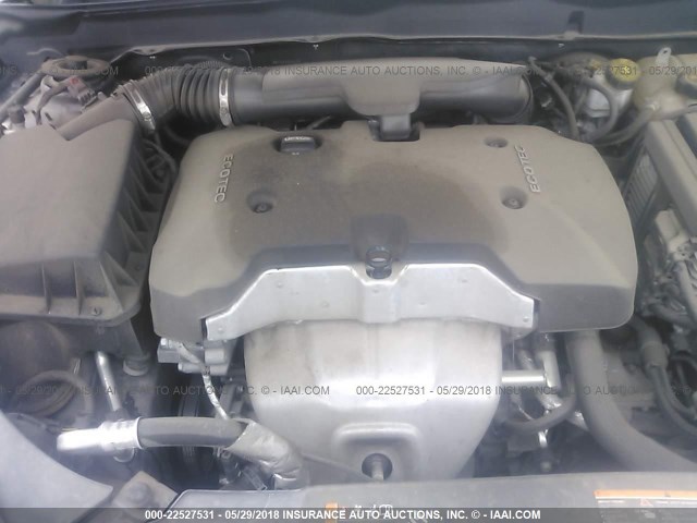 1G11C5SL5FF180655 - 2015 CHEVROLET MALIBU 1LT ნაცრისფერი ფოტო 10