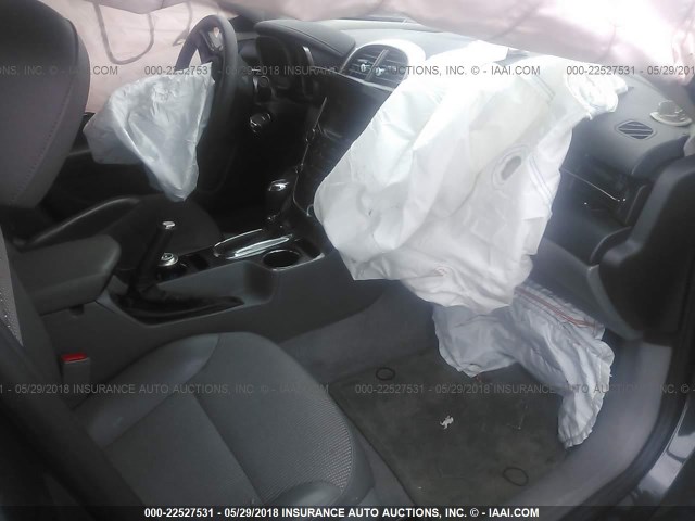 1G11C5SL5FF180655 - 2015 CHEVROLET MALIBU 1LT ნაცრისფერი ფოტო 5