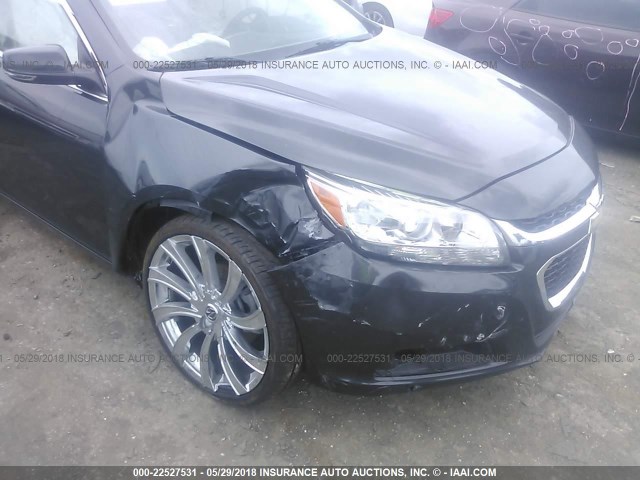 1G11C5SL5FF180655 - 2015 CHEVROLET MALIBU 1LT ნაცრისფერი ფოტო 6