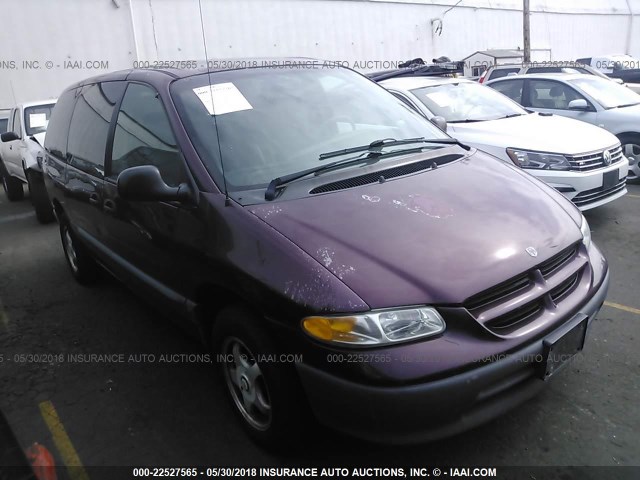 2B4GP44R2WR580440 - 1998 DODGE GRAND CARAVAN SE/SPORT PURPLE photo 1