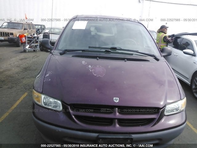 2B4GP44R2WR580440 - 1998 DODGE GRAND CARAVAN SE/SPORT PURPLE photo 6