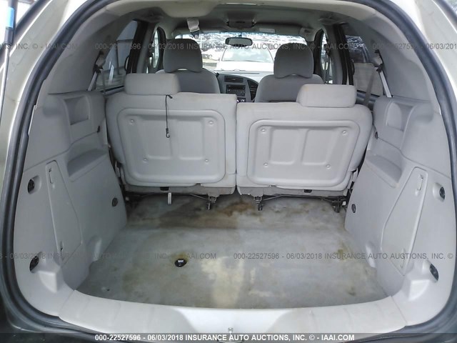 3G5DA03E95S533154 - 2005 BUICK RENDEZVOUS CX/CXL WHITE photo 8