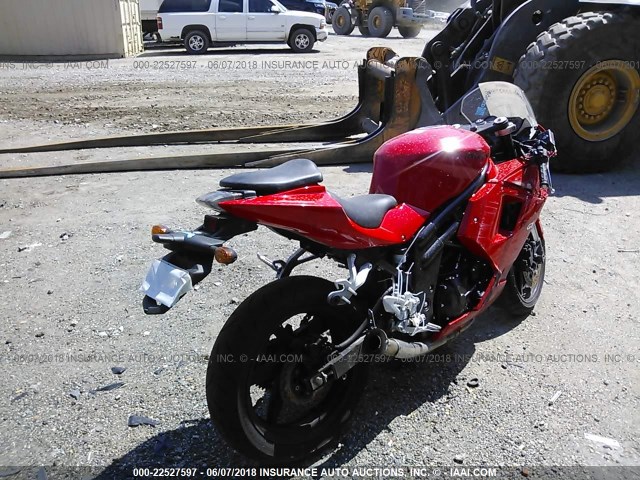 KM4MP6724G1600304 - 2016 HYOSUNG GT650 R RED photo 4