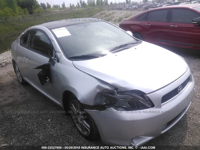 JTKDE177070175122 - 2007 TOYOTA SCION TC SILVER photo 6