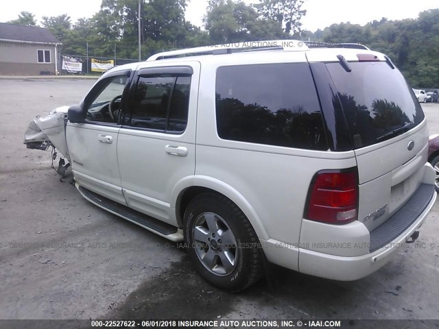 1FMDU75K14ZA56762 - 2004 FORD EXPLORER LIMITED WHITE photo 3