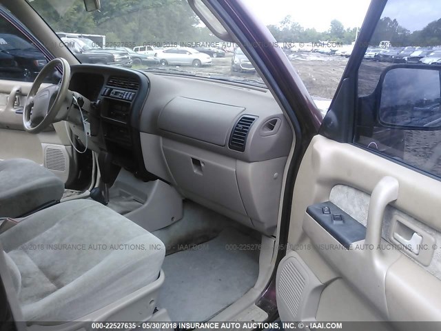 JACDJ58X4Y7J14856 - 2000 ISUZU TROOPER S/LS/LIMITED 勃艮第红 照片 5