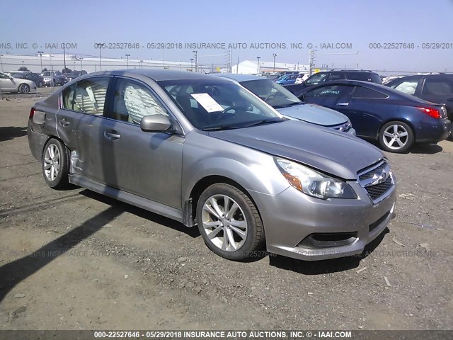 4S3BMBC6XE3013773 - 2014 SUBARU LEGACY 2.5I PREMIUM SILVER photo 1