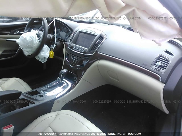 2G4GK5EX8G9134715 - 2016 BUICK REGAL GOLD photo 5