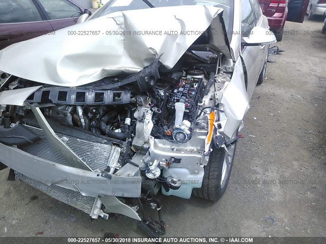 2G4GK5EX8G9134715 - 2016 BUICK REGAL GOLD photo 6