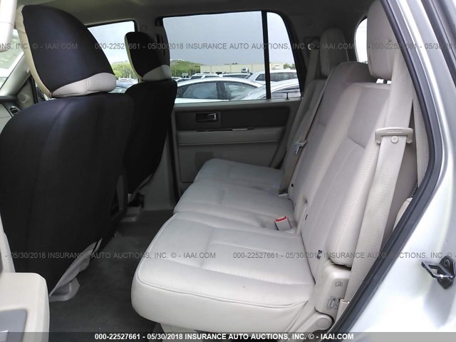 1FMJU1F55AEB56732 - 2010 FORD EXPEDITION XLT Gümüş foto 8