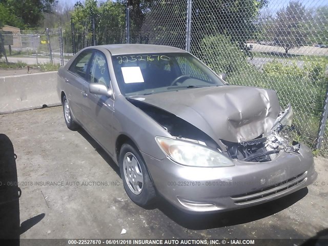 4T1BF32K03U059615 - 2003 TOYOTA CAMRY LE/XLE/SE Qızıl foto 1