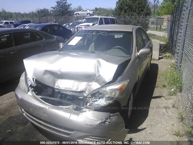 4T1BF32K03U059615 - 2003 TOYOTA CAMRY LE/XLE/SE Qızıl foto 2