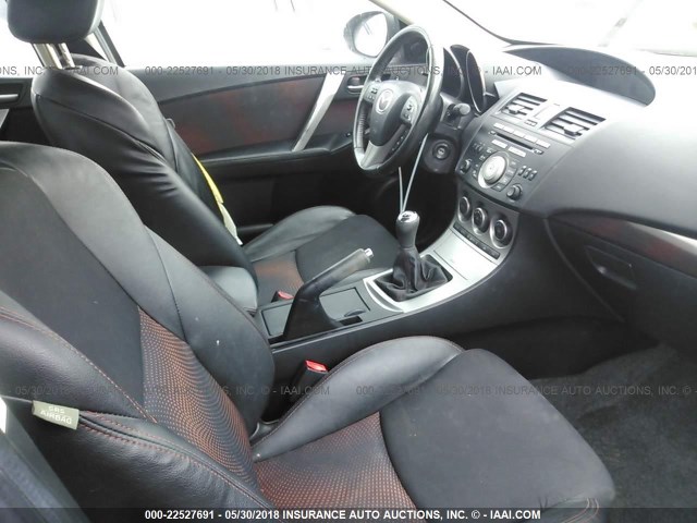 JM1BL1H47A1353165 - 2010 MAZDA SPEED 3 银色 照片 5