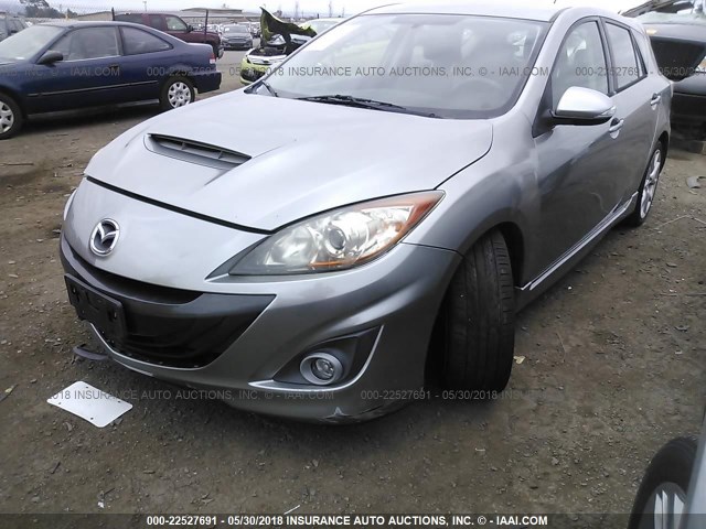 JM1BL1H47A1353165 - 2010 MAZDA SPEED 3 SILVER photo 6