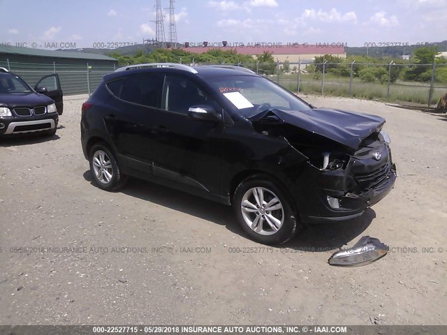 KM8JUCAC8DU739968 - 2013 HYUNDAI TUCSON GLS/LIMITED BLACK photo 1