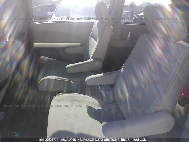 5N1BV28U37N116024 - 2007 NISSAN QUEST S/SE/SL GRAY photo 8