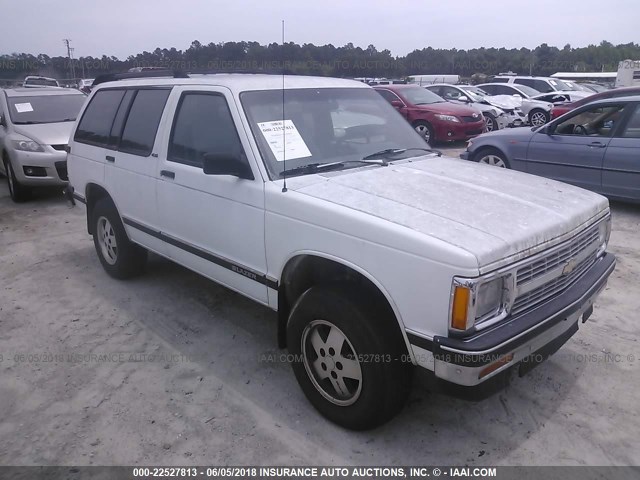 1GNDT13W2N2181460 - 1992 CHEVROLET BLAZER S10 WHITE photo 1