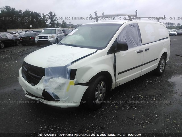 2C4JRGAG3DR513320 - 2013 RAM TRADESMAN WHITE photo 2