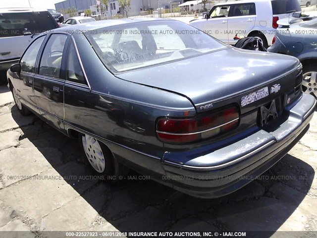 1G1BL53E1NR154295 - 1992 CHEVROLET CAPRICE GREEN photo 3