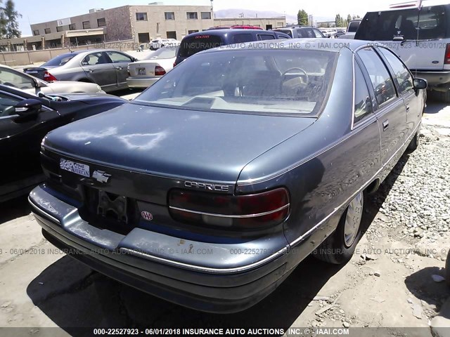 1G1BL53E1NR154295 - 1992 CHEVROLET CAPRICE GREEN photo 4