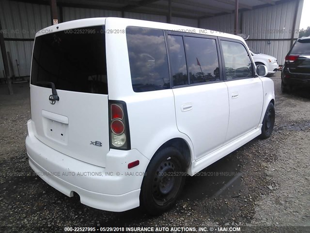 JTLKT324850204641 - 2005 TOYOTA SCION XB 白色 照片 4