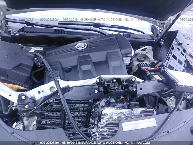 3GYFNCE30ES528244 - 2014 CADILLAC SRX PERFORMANCE COLLECTION Күміс түсті фото 10