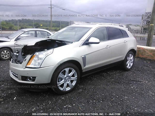 3GYFNCE30ES528244 - 2014 CADILLAC SRX PERFORMANCE COLLECTION Pewter photo 2